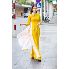 Đủ màu xinh - Áo dài 4 tà may cách điệu trẻ trung - Áo Dài Đan Linh