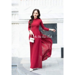 Đủ màu áo dài trơn 2 tà lụa cao cấp mềm mịn - Áo Dài Đan Linh