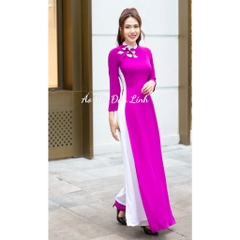 Đủ màu xinh - Áo dài 4 tà may cách điệu trẻ trung - Áo Dài Đan Linh