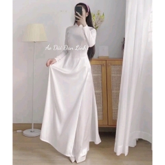Đủ màu áo dài lụa dày mịn đẹp - Áo Dài Đan Linh