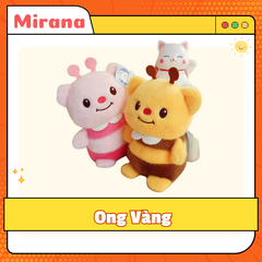 Gấu Bông Ong Vàng Dễ Thương Cho Bé Quà Tặng Cao Cấp Mirana
