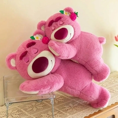 Gấu Bông Gấu Lotso Dâu Nằm Đáng Yêu Cao Cấp Thú Nhồi Bông Cao Cấp