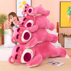 Gấu Bông Gấu Lotso Dâu Nằm Đáng Yêu Cao Cấp Thú Nhồi Bông Cao Cấp