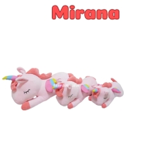Gấu Bông Ngựa Kỳ Lân Mirana Thú Bông Kỳ Lân Nằm mềm mịn cao cấp