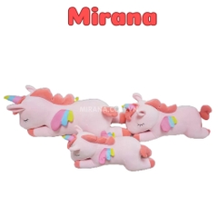 Gấu Bông Ngựa Kỳ Lân Mirana Thú Bông Kỳ Lân Nằm mềm mịn cao cấp