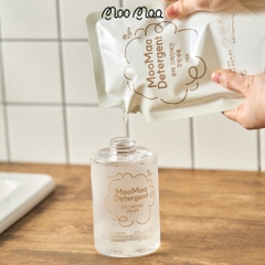 Nước rửa bình ngũ cốc thuần chay MooMaa - Dạng bình có vòi - 480ml/chai