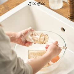 Nước rửa bình ngũ cốc thuần chay MooMaa - Dạng bình có vòi - 480ml/chai