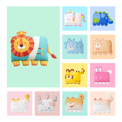 Vỏ gối lớn MILO & GABBY - Size 70x50 cm