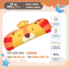 Vỏ gối ôm Milo & Gabby - Size: 80x30 cm