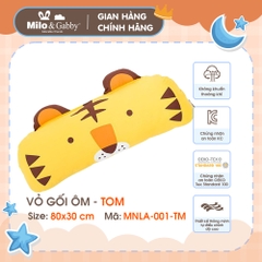 Vỏ gối ôm Milo & Gabby - Size: 80x30 cm