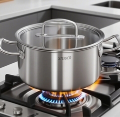 Bộ Nồi Steiger Element - Set 5 Món Đáy Liền