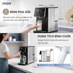 Máy Lọc Nước Nóng Lạnh Steiger STG850-HC
