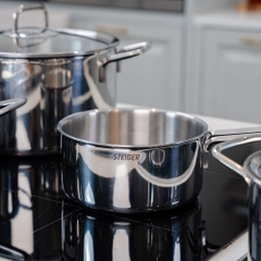 Bộ Nồi Steiger Nova - Set 5 Món Đáy Liền