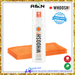 WHOOSH nước lau vệ sinh màn hình mắt kính cao cấp - 100ml + 1 khăn