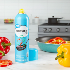 Dầu ăn kiêng Great Value Vegetable Original dạng xịt 227gram - hàng Mỹ