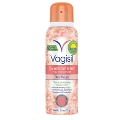Vagisil xịt khô vệ sinh khử mùi Peach Blossom - Hàng Mỹ