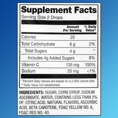 Kẹo ngậm Equate hương cam chanh đào vitamin C - 80viên