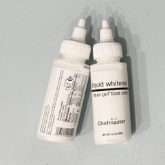 Màu trắng Chefmaster làm bánh thực phẩm dạng gel - 99gram
