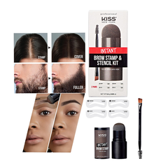 KISS Instant bộ dụng cụ tô và khuôn vẽ lông mày đơn giản nhanh chóng