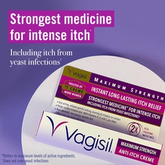 Kem Vagisil Maximum Strength giảm ngứa kích ứng mạnh mẽ tối đa vùng kín (che tên SP khi giao )