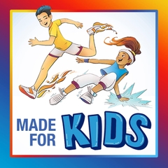 Miếng dán giảm đau Icy Hot Kids với tinh dầu bạc hà có nguồn gốc tự nhiên 5%