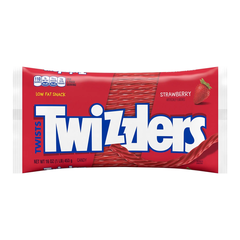 Twizzlers Strawberry Kẹo dẻo xoắn hương dâu - 453gram ít béo