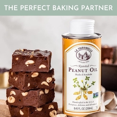 Dầu đậu phộng rang La Touranaelle Roasted Peanut - 500ml nhập Mỹ