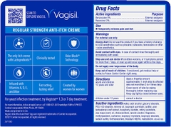 Kem Vagisil Regular Strength Anti Itch dưỡng ẩm và giảm ngứa vùng kín (che tên SP khi giao )