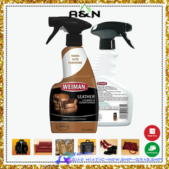 Weiman xịt làm sạch và dưỡng da Weiman cho ví và giày nội thất ô tô