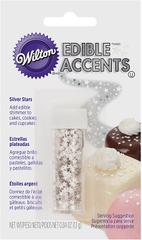 Wilton sao bạc trang trí ăn được - 1,1gram