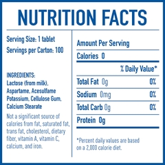 Equal viên nén tạo ngọt thay thế đường 0 calo - 100 viên
