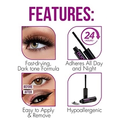 Keo dán mi DUO màu đen Quick-Set thời gian dính siêu nhanh - Hàng Mỹ