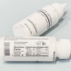 Màu trắng Chefmaster làm bánh thực phẩm dạng gel - 99gram