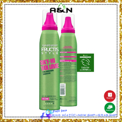 Bọt mousse Garnier Fructis Style tạo phồng giữ nếp - 182gram