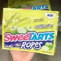 Kẹo dẻo Sweetarts Sour Apple Soft & Chewy Ropes - 255g