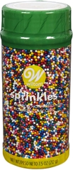 Wilton sprinkles trang trí bi Rainbow - 211g