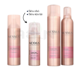 [Hàng Mỹ] Xịt giữ nếp làm phồng Nexxus Comb Thru Finishing - chai nhỏ bỏ túi