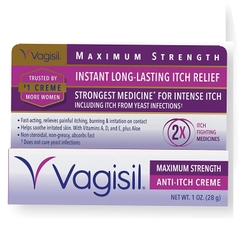 Kem Vagisil Maximum Strength giảm ngứa kích ứng mạnh mẽ tối đa vùng kín (che tên SP khi giao )