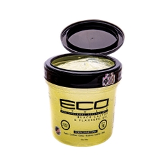 Gel Eco Style Black Castor & Flaxseed Oil tạo kiểu tóc nam nữ - 473ml