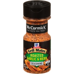 McCormick Grill Mates Roasted Garlic Herb gia vị ăn kiêng 0 calo - 77gram