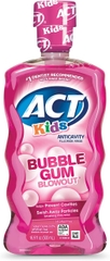 Nước súc miệng ACT Kids Bubble Gum - 500ml
