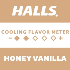 Kẹo ngậm Halls hương mật ong vanilla - Hàng Mỹ