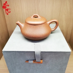 Ấm Tử Sa Hồng Giáng Pha Nê - Như Ý Thạch Bều - 150ml
