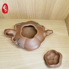 Ấm Xưa - Thượng Hợp Mai - thập niên 90 - chế tác dòng tinh phẩm-Thanh Thủy Nê, 180ml.