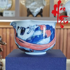 Ly Tống Cảnh Đức Vẽ Tay Hình Gấu Trúc - LY158 - 200ml