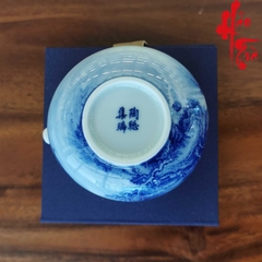 Ly Tống Thanh Hoa Vẽ Tay Nung Ga - LY160 - 200ml