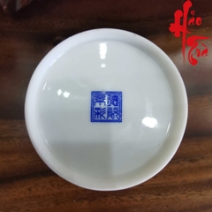 Bộ Chén Trà Sứ Cảnh Đức (Gồm 8 món: 6 chén, 1 tống, 1 khải)