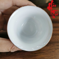Bộ Chén Trà Sứ Cảnh Đức (Gồm 8 món: 6 chén, 1 tống, 1 khải)