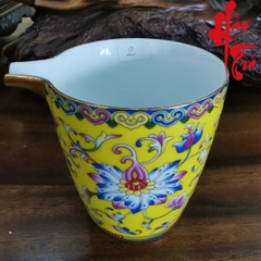 Bộ Chén Trà Sứ Cảnh Đức (Gồm 8 món: 6 chén, 1 tống, 1 khải)