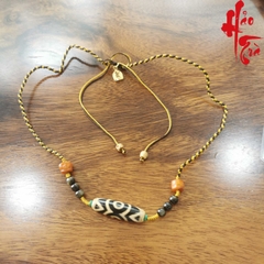 Vòng Cổ Đá Yi 3 Mắt Potala Tây Tạng - DZI08